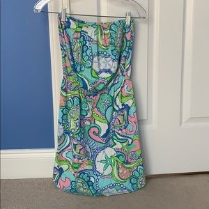 Lilly Pulitzer Strapless Dress